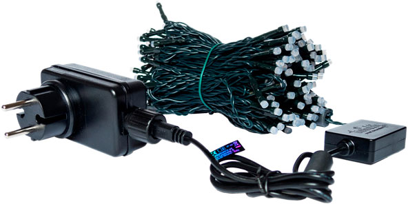 Гирлянда елочная электрическая Twinkly Strings 175 Multicolor LED (14м)