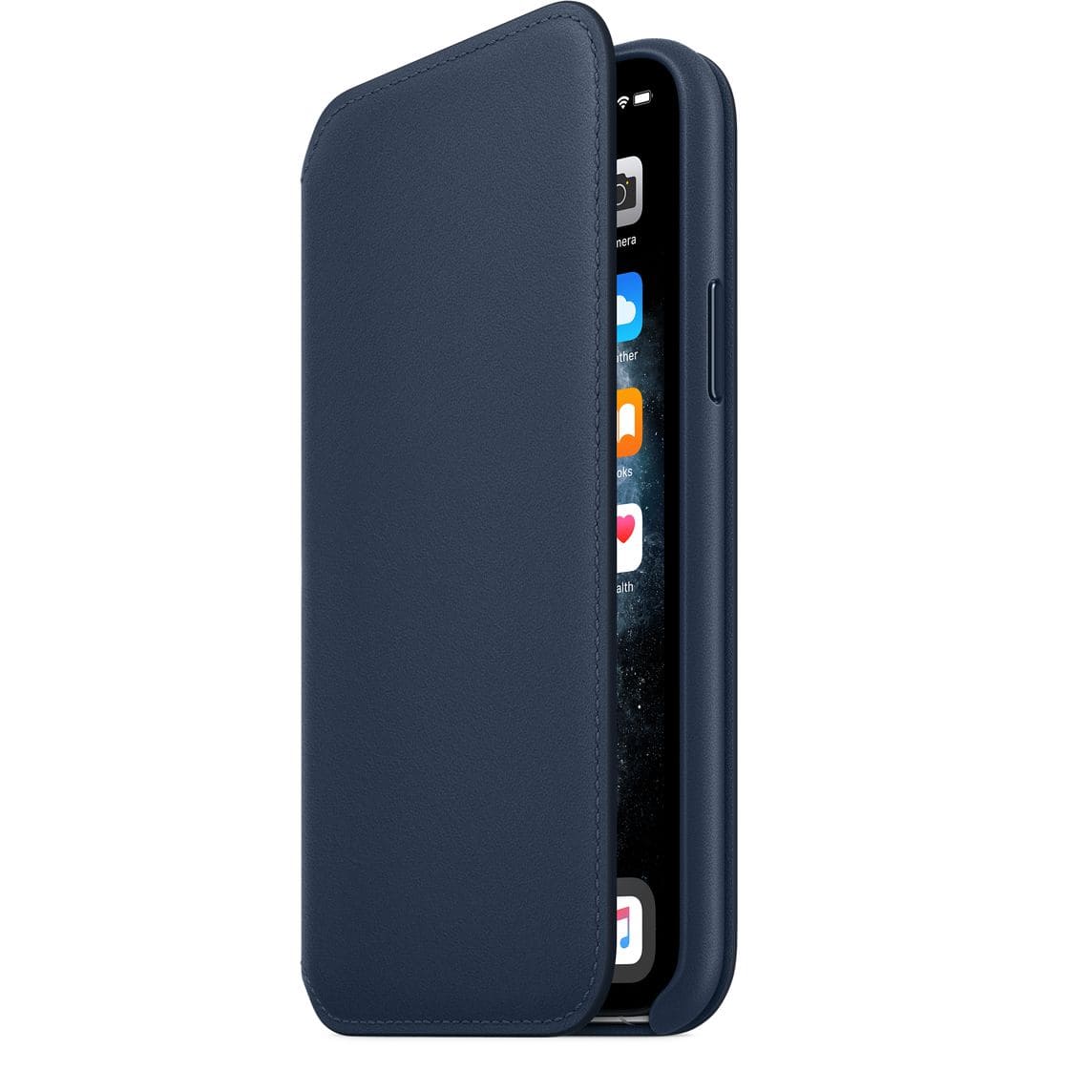 Фото — Кожаный чехол Folio для iPhone 11 Pro, «синяя пучина»