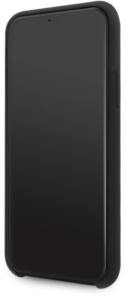 Фото — Чехол для смартфона Mercedes Silicone line для iPhone 11, черный