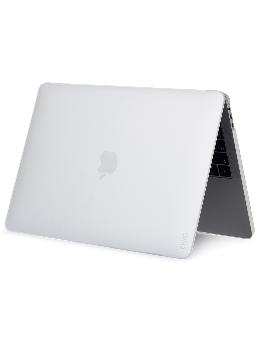 Фото — Чехол для ноутбука Uniq для Macbook Pro 16 HUSK Pro CLARO, прозрачный матовый