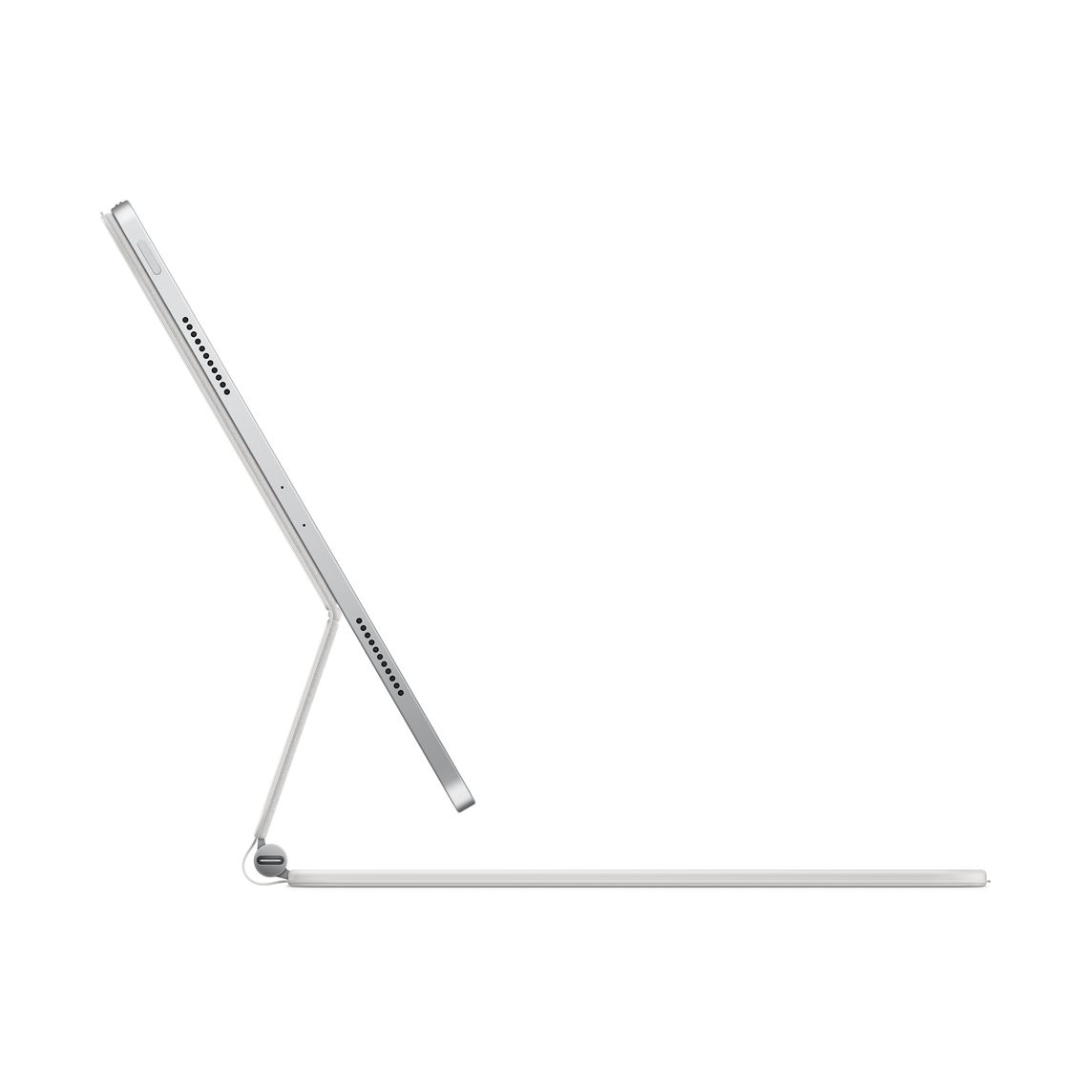 Фото — Чехол-клавиатура Apple Magic Keyboard для iPad Pro 12,9" (5-го поколения), белый