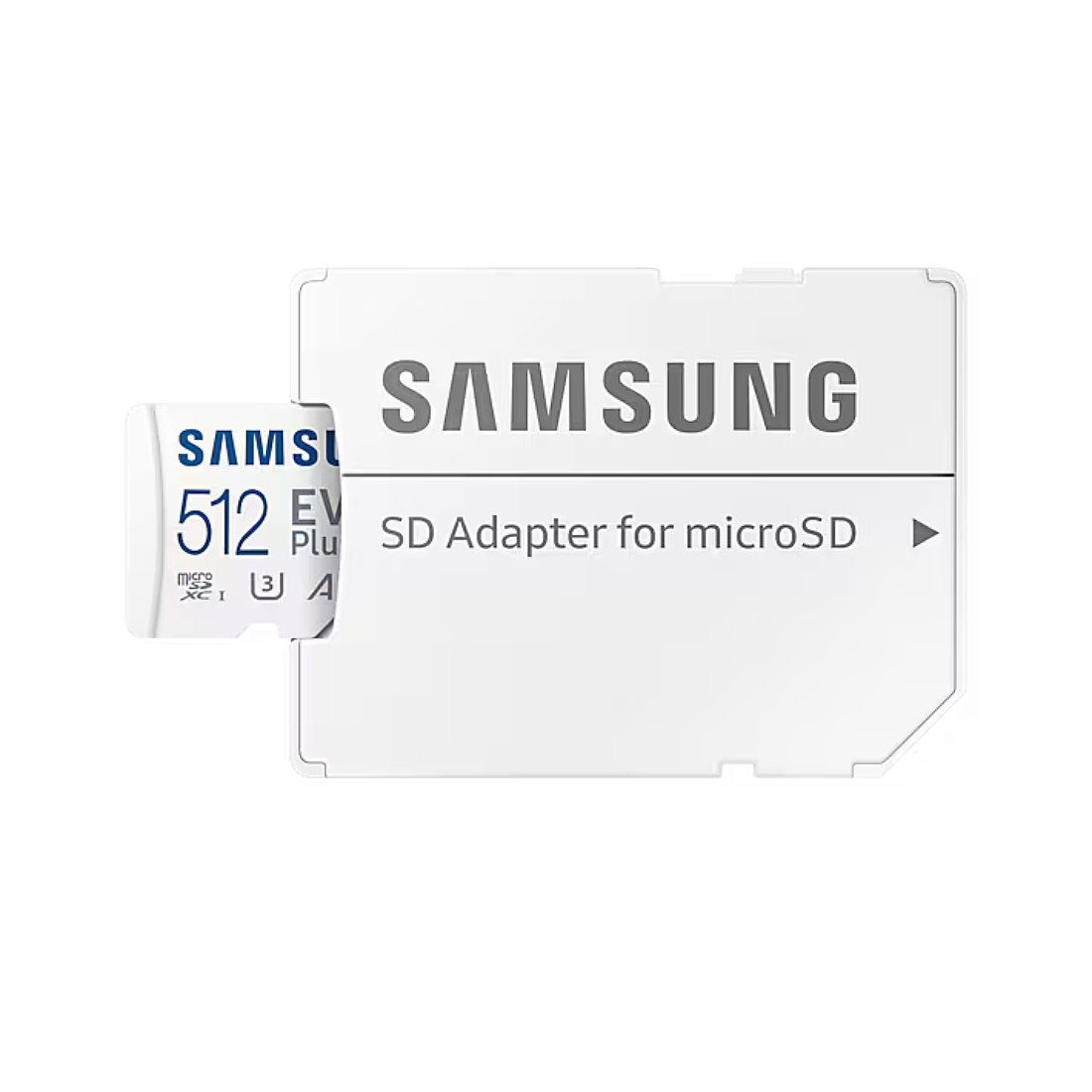 Фото — Карта памяти Samsung EVO Plus microSDXC (с адаптером), 512 Гб