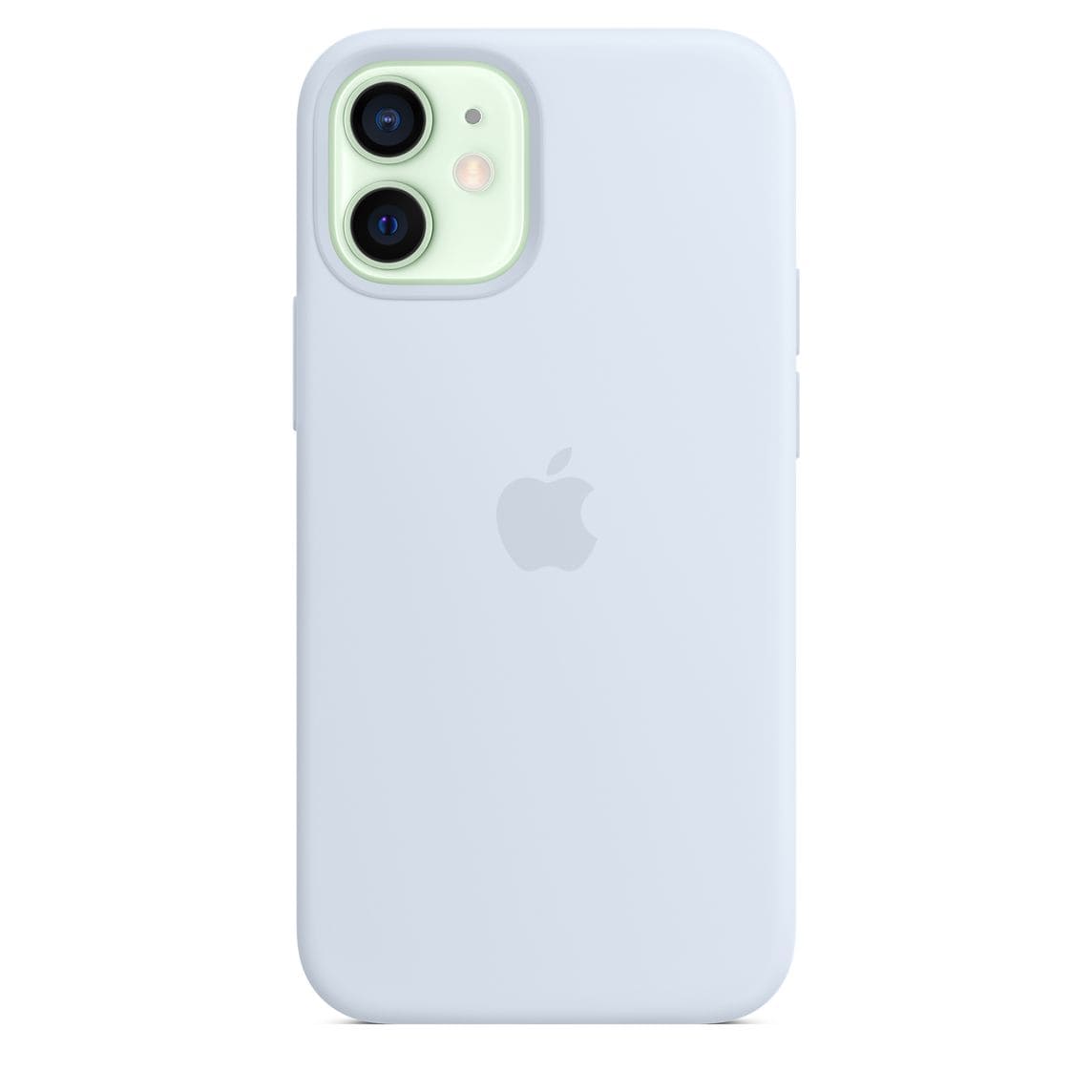 Фото — Чехол Apple MagSafe для iPhone 12 mini, cиликон, дымчато-голубой