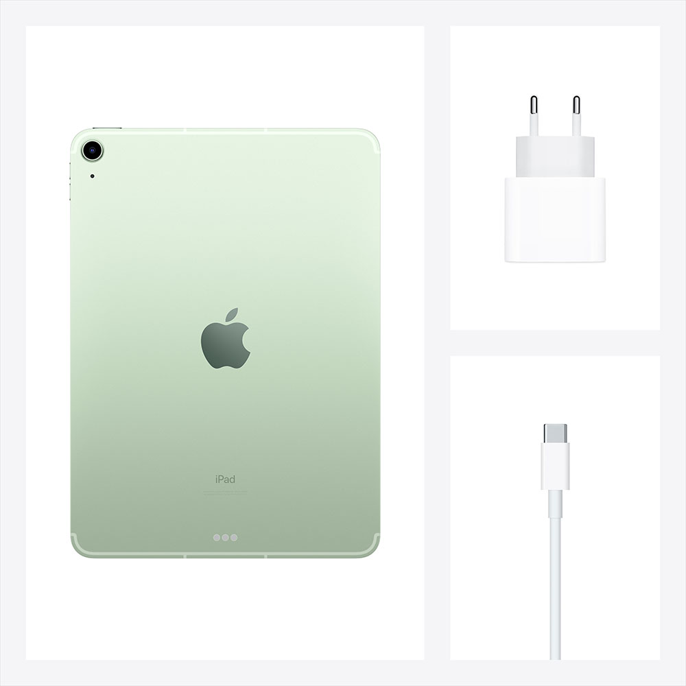 Фото — Apple iPad Air Wi-Fi + Cellular 64 ГБ, зеленый