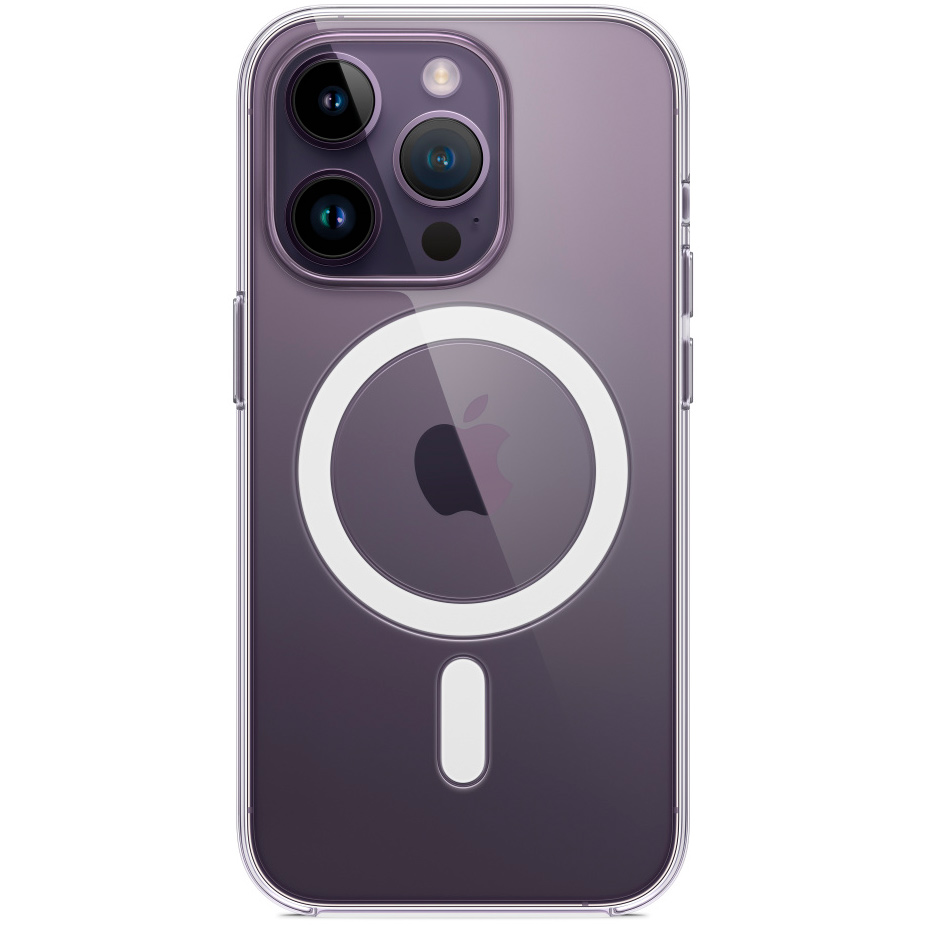 Фото — Чехол для смартфона Apple iPhone 14 Pro Clear Case with MagSafe, прозрачный (уценка)
