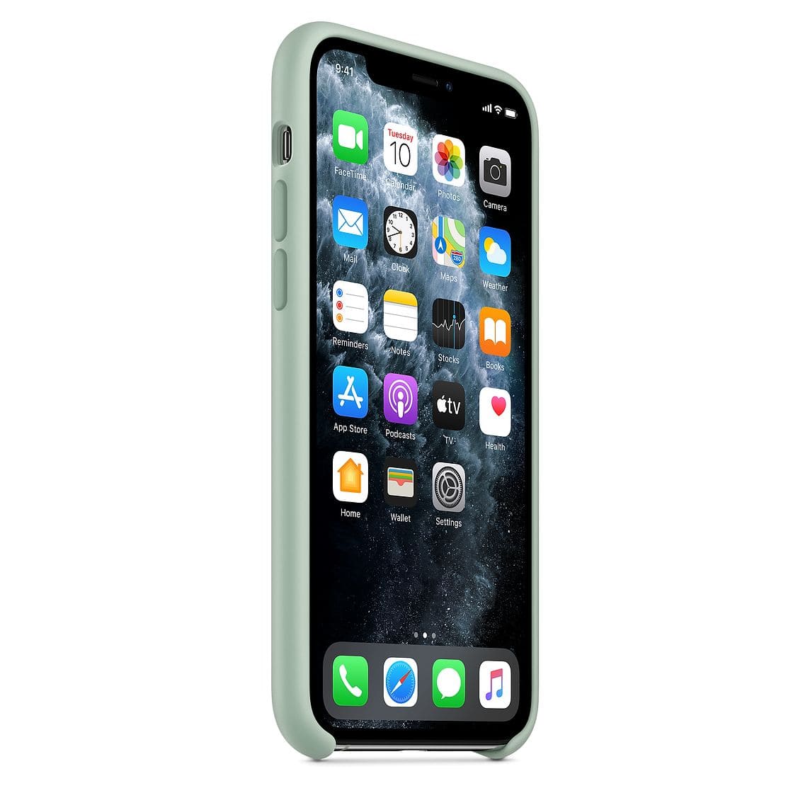 Чехол для смартфона Apple для iPhone 11 Pro, силикон, «голубой берилл»