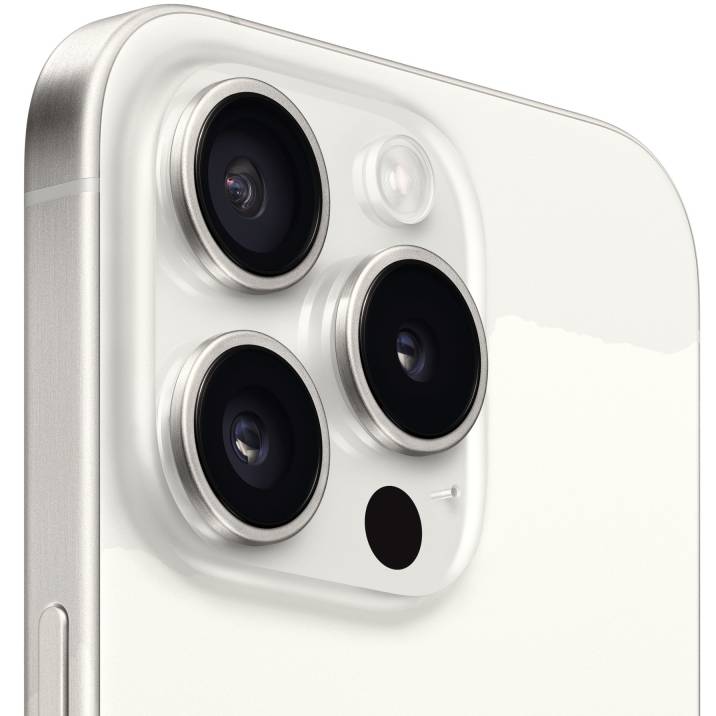 Фото — Apple iPhone 15 Pro, 1 Тб, «титановый белый»