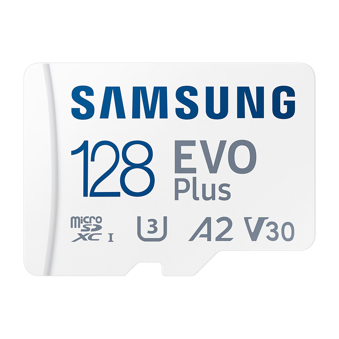 Фото — Карта памяти Samsung EVO Plus microSDXC (с адаптером), 128 Гб