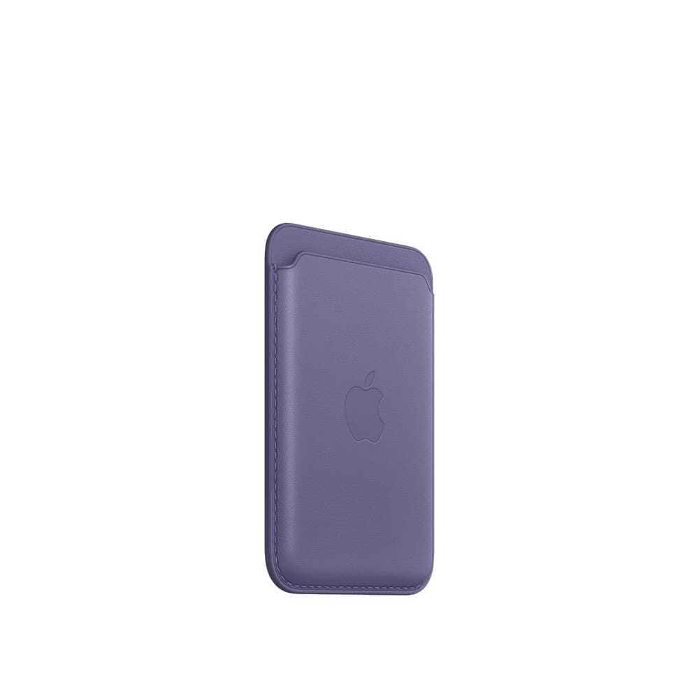 Фото — Чехол для смартфона MagSafe для iPhone, кожа, «сиреневая глициния»