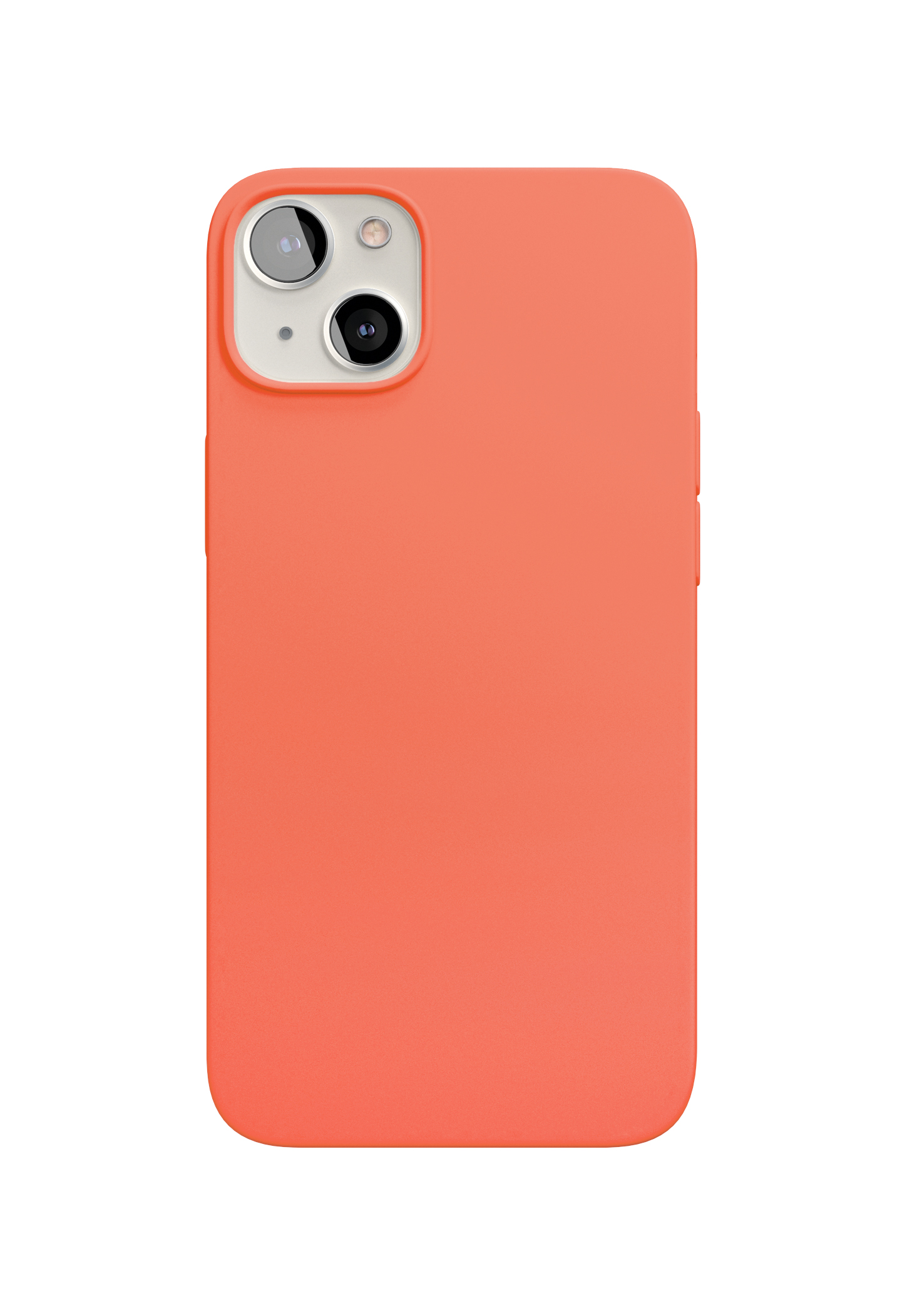 Фото — Чехол для смартфона vlp Silicone case with MagSafe для iPhone 13, коралловый