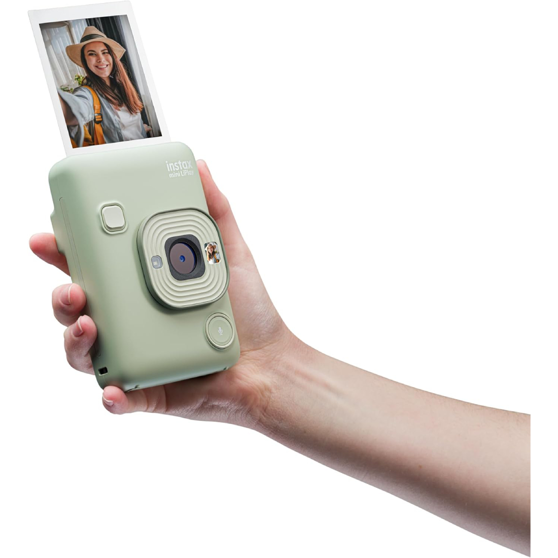 Фото — Фотоаппарат моментальной печати Fujifilm Instax Mini LiPlay, Green