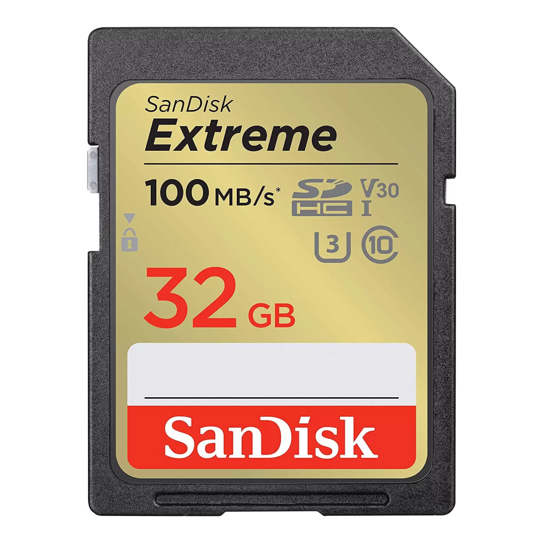 Фото — Карта памяти SanDisk Memory Card Extreme SDHC for DSLR, 32 Гб