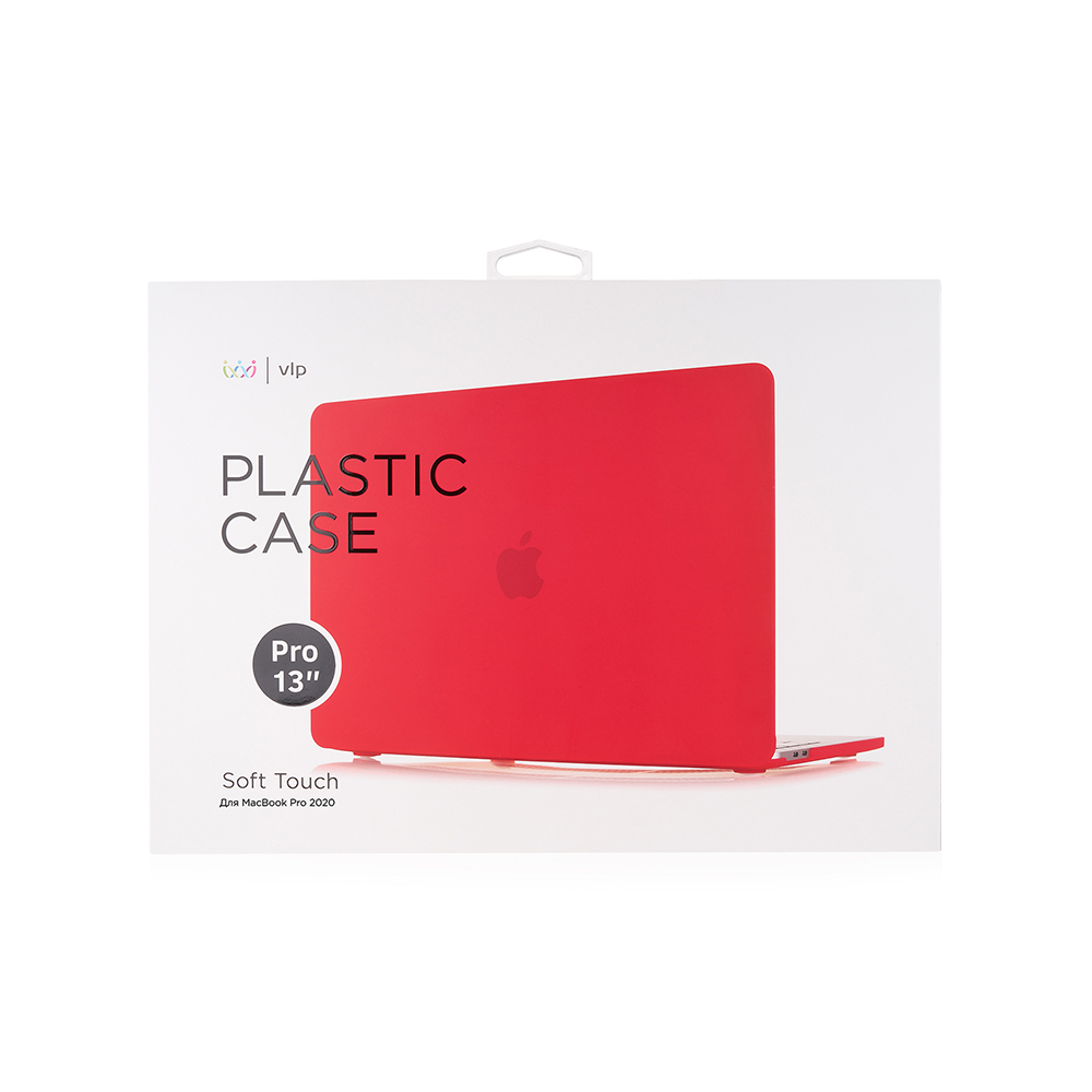 Plastic Case vlp for MacBook Pro 13  with Touch Bar Red (Красный)