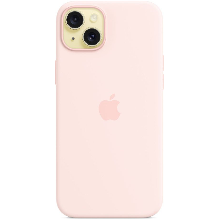 Фото — Чехол для смартфона iPhone 15 Plus Silicone Case with MagSafe, Light Pink