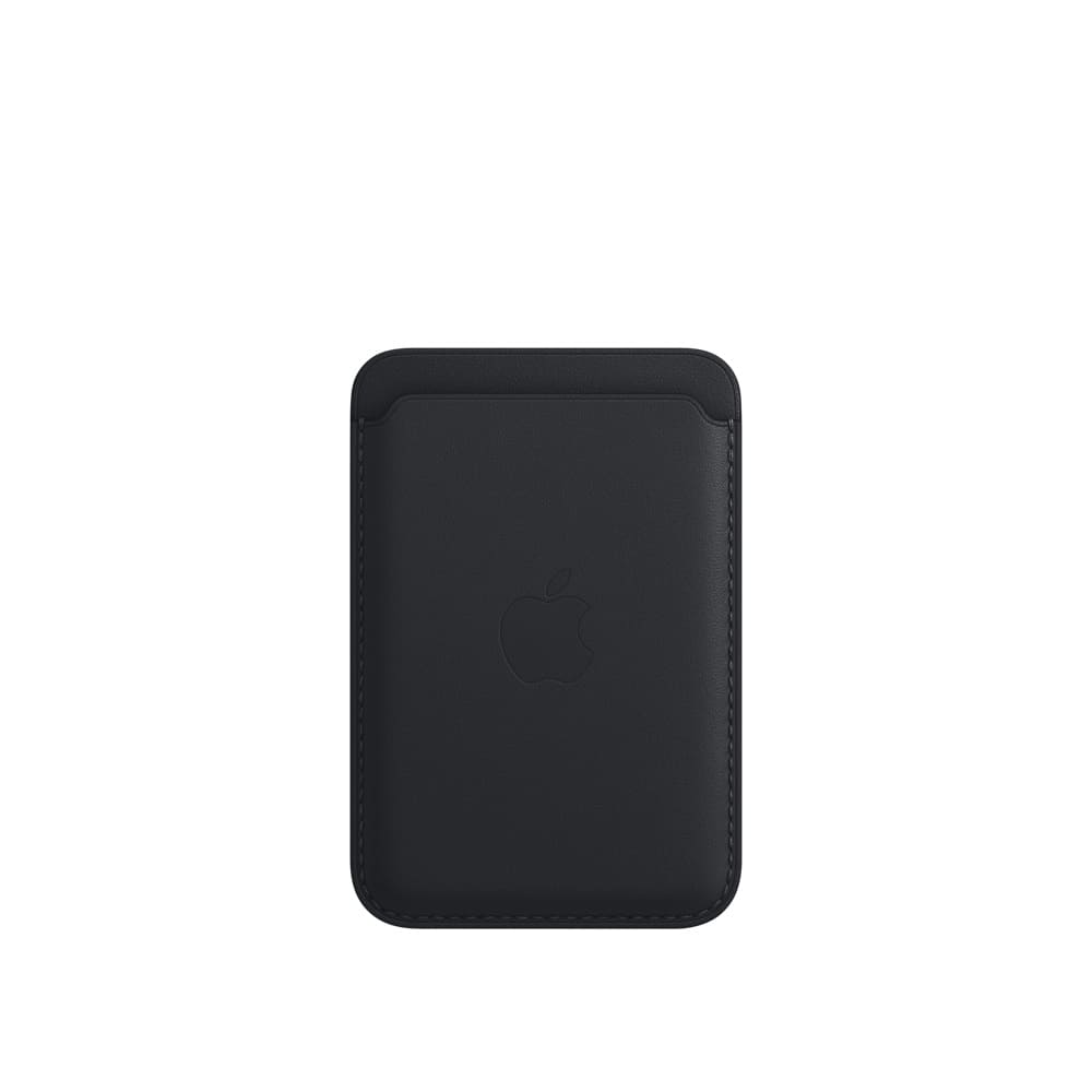 Кожаный чехол-бумажник MagSafe для iPhone,«тёмная ночь»