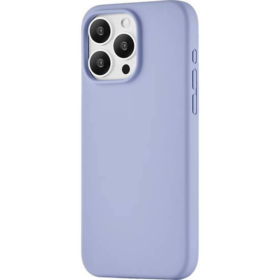 Фото — Чехол для смартфона uBear Touch Mag Case, iPhone 15 Pro Max, MagSafe, силикон, лавандовый