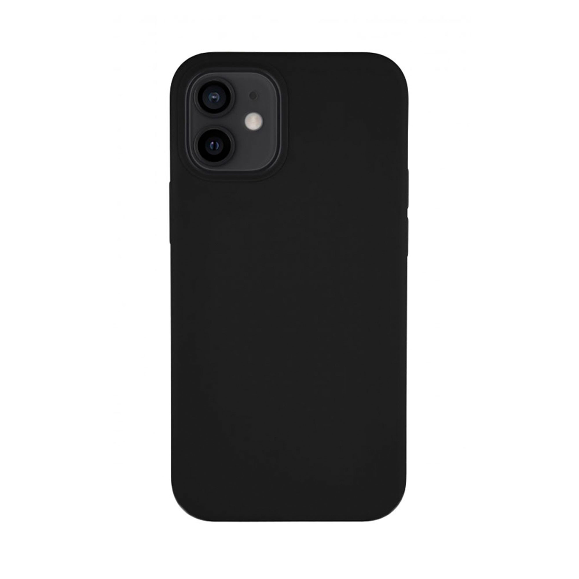 Чехол защитный VLP Silicone Сase для iPhone 12 mini, черный
