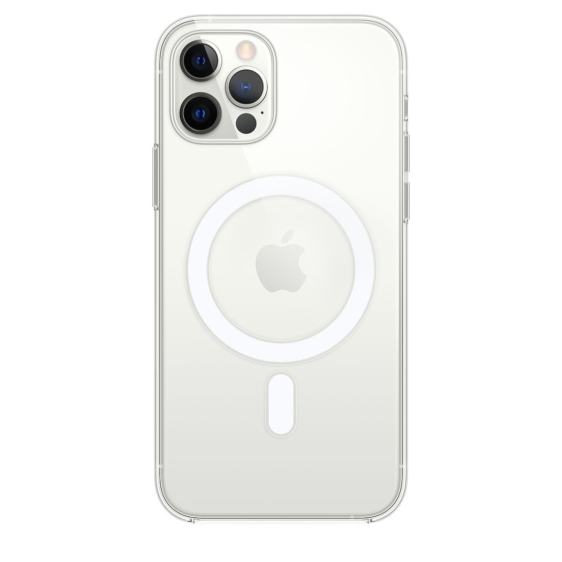 Фото — Чехол Apple MagSafe для iPhone 12/12 Pro, прозрачный