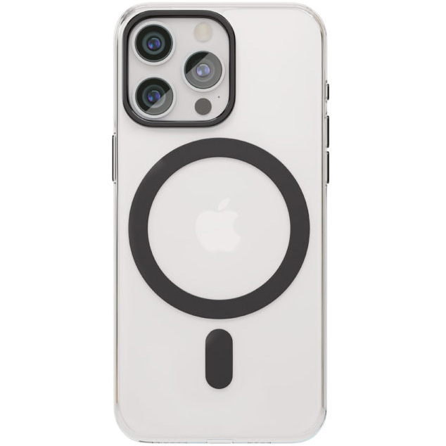 Фото — Чехол для смартфона "vlp" Diamond Case с MagSafe для iPhone 15 Pro, черный