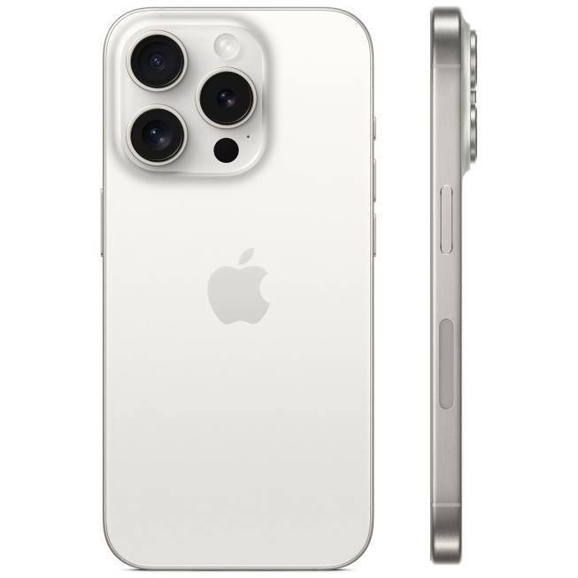 Фото — Apple iPhone 15 Pro, 512 Гб, «титановый белый»