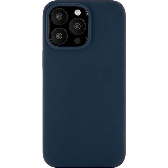 Фото — Чехол для смартфона uBear Touch Mag Case, iPhone 15 Pro Max, MagSafe, силикон, синий