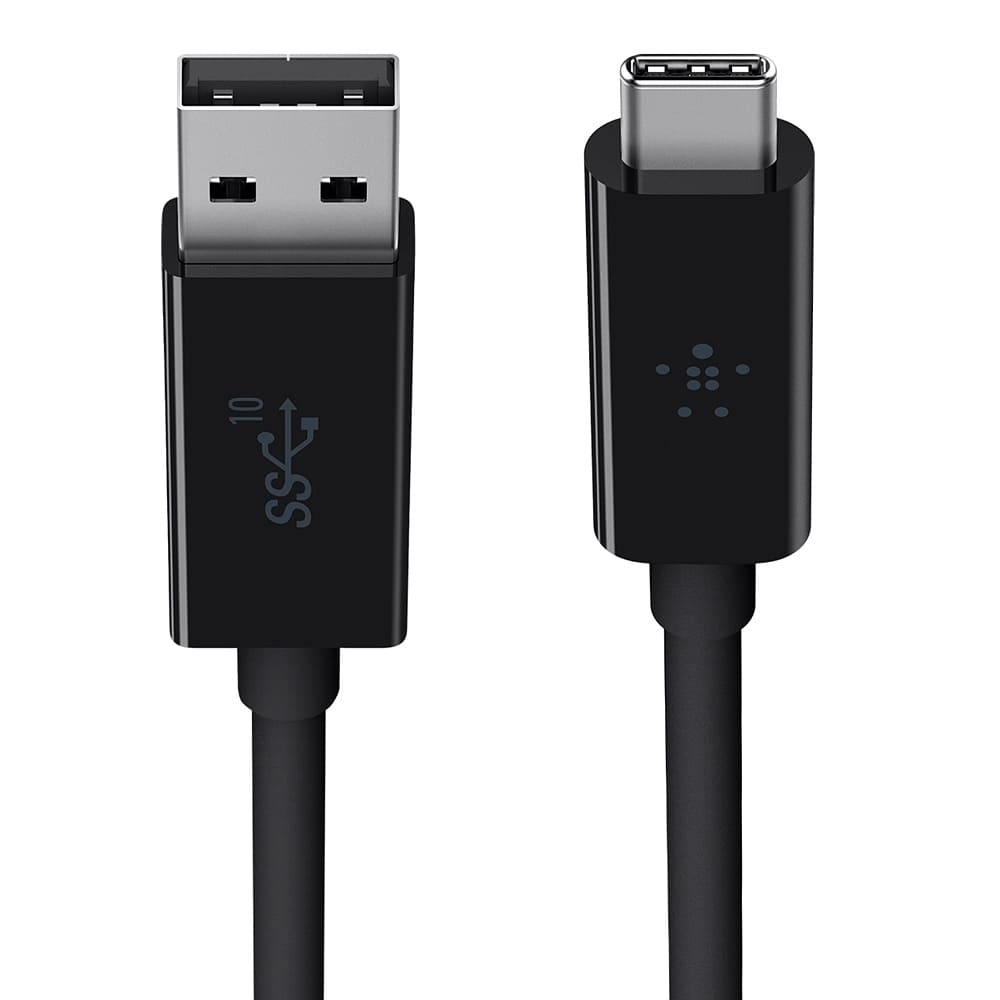 Фото — Belkin USB-C - USB-A, 1м, черный