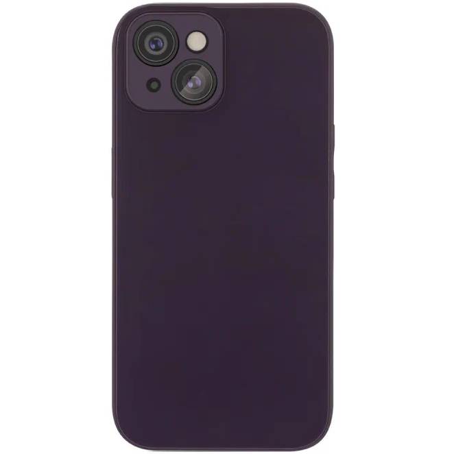 Фото — Чехол для смартфона "vlp" Glaze Case с MagSafe для iPhone 15, фиолетовый