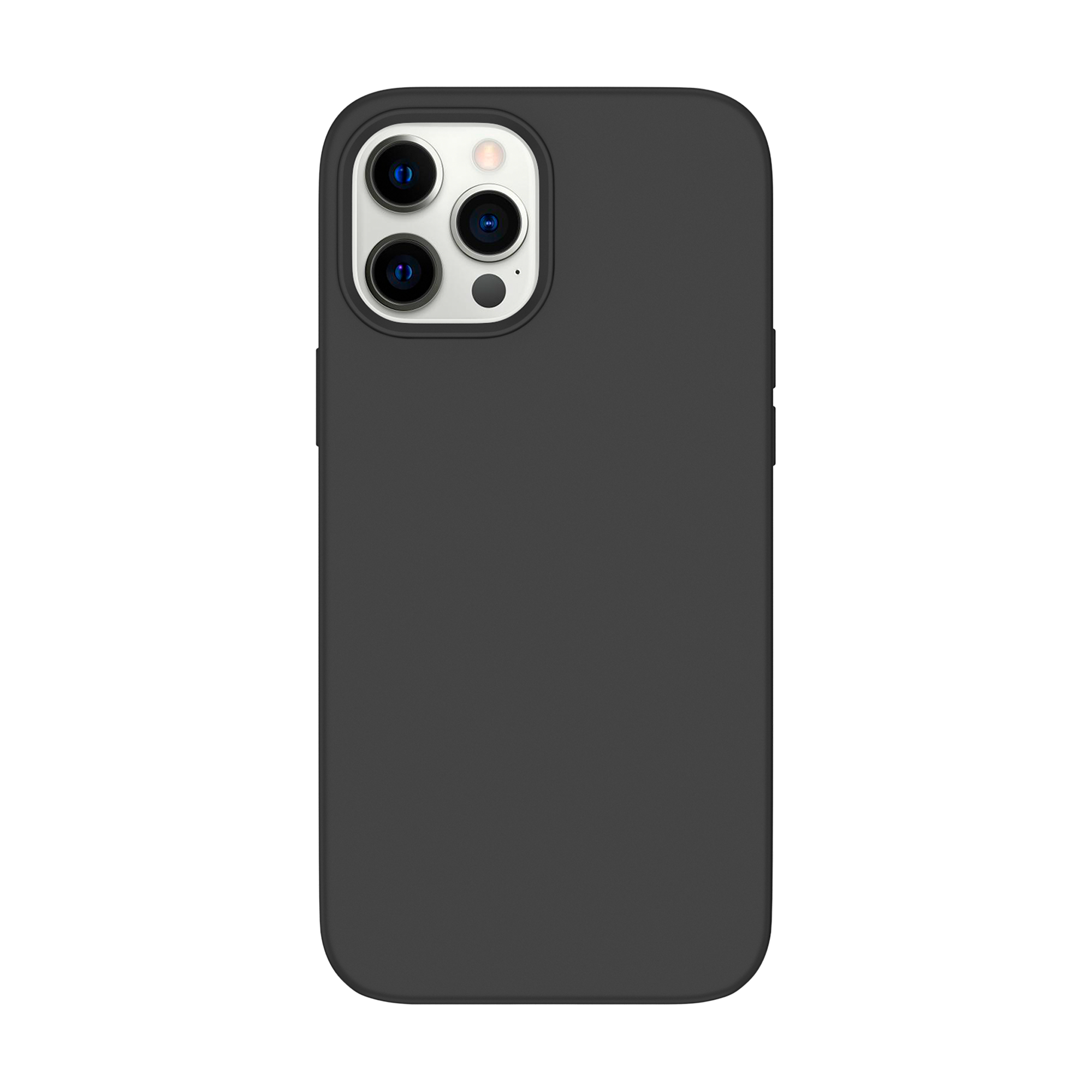 Чехол защитный "vlp" c MagSafe для  iPhone 12/12 Pro, черный