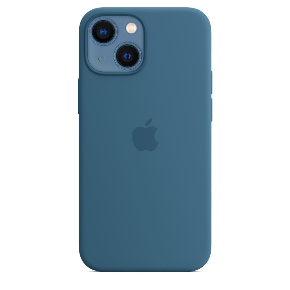 Силиконовый чехол MagSafe для iPhone 13, «полярная лазурь»