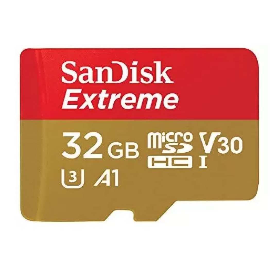 Фото — Карта памяти SanDisk Extreme Micro SDHC, 32 Гб