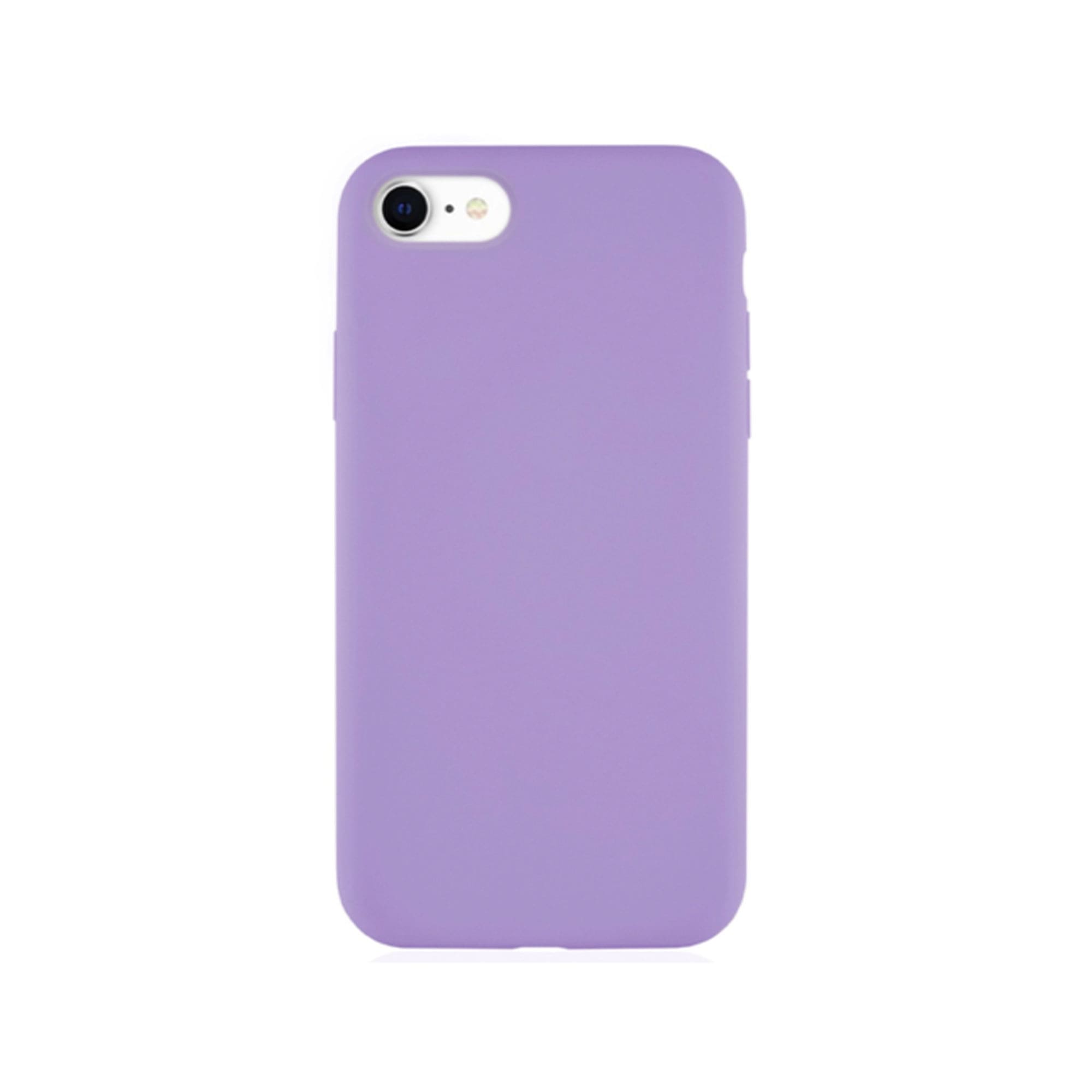 Фото — Чехол защитный vlp Silicone Сase для iPhone SE 2020, фиолетовый