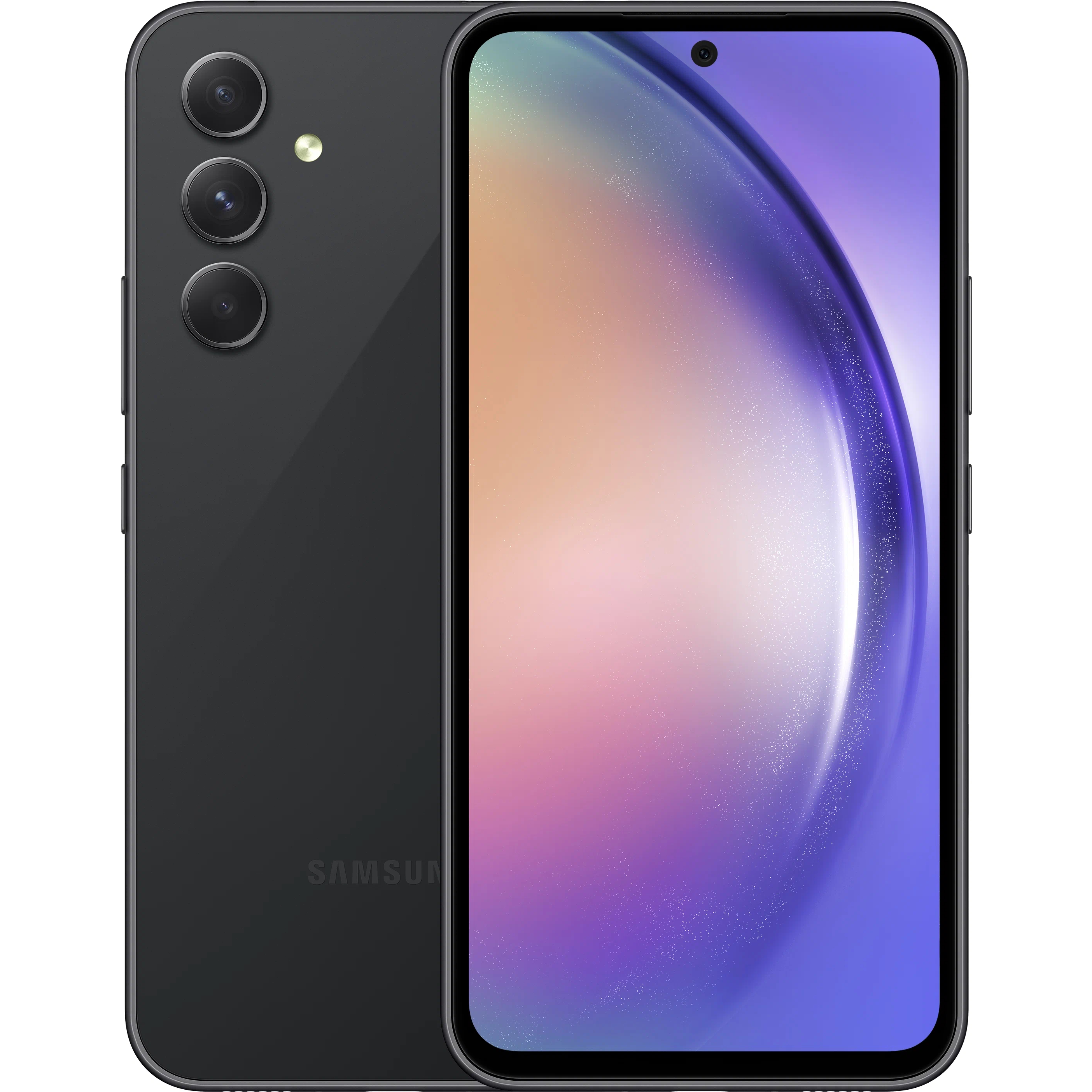 Фото — Смартфон Samsung Galaxy A54 8/128 Гб, «Потрясающий графит» (ЕАС) (уценка)