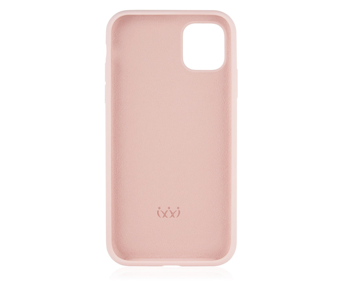 Чехол защитный vlp Silicone Сase для iPhone 11, светло-розовый