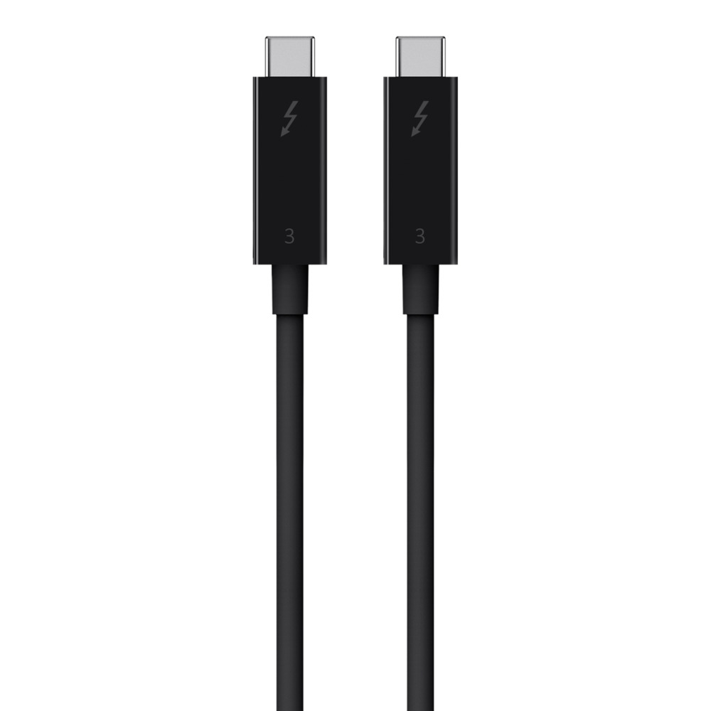 Кабель Belkin Thunderbolt 3, USB-C - USB-C, 100Вт, 2м, черный