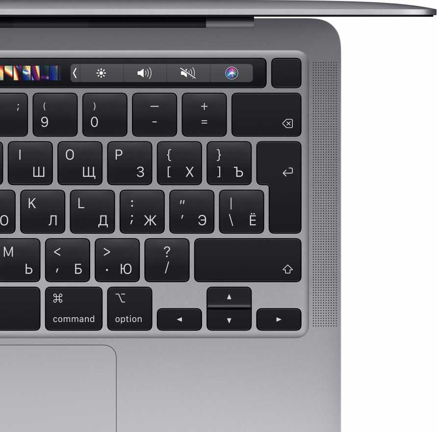 Apple MacBook Pro 13&quot; (M1, 2020) 16 ГБ, 512 ГБ SSD, Touch Bar, «серый космос» СТО