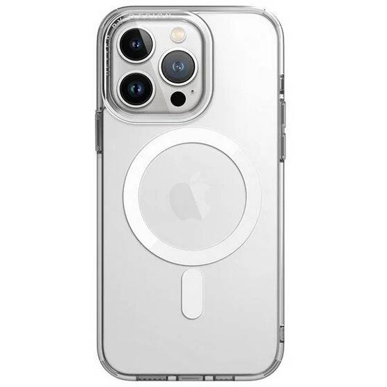 Фото — Чехол для смартфона Uniq iPhone 14 Pro Max Lifepro Xtreme AF Frost Clear (MagSafe), прозрачный