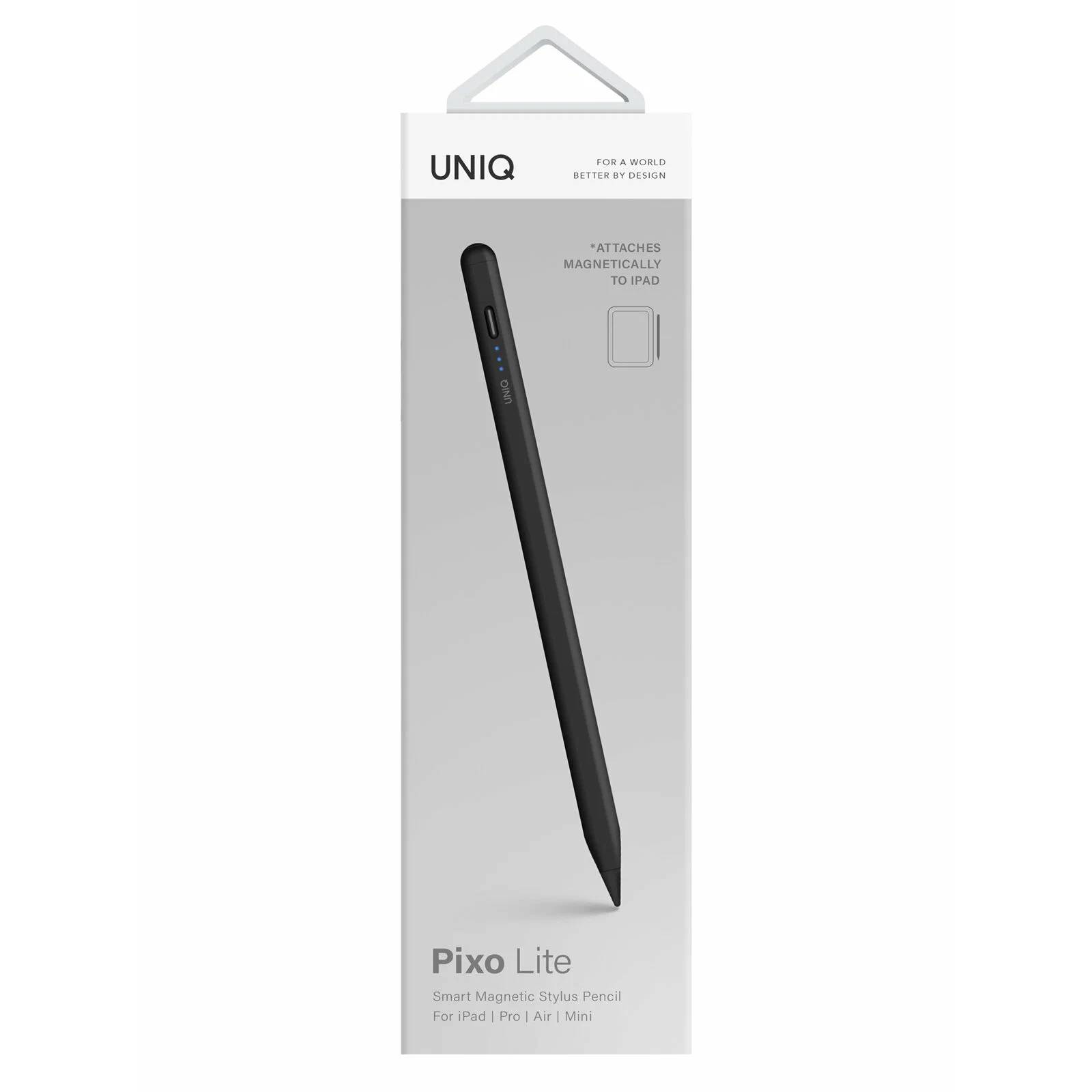 Фото — Стилус Uniq PIXO LITE Magnetic Stylus for iPad, черный