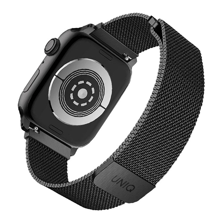 Ремешок для смарт-часов Apple Watch 42/44 мм Uniq Dante Strap Steel, графитовый