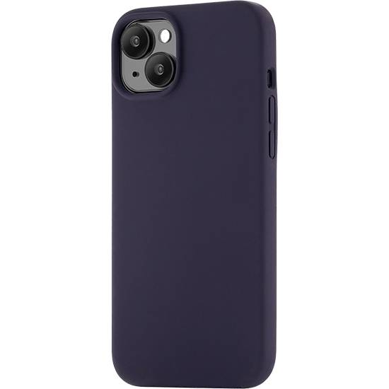 Фото — Чехол для смартфона uBear Touch Mag Case, iPhone 15 Plus, MagSafe, силикон, темно-фиолетовый