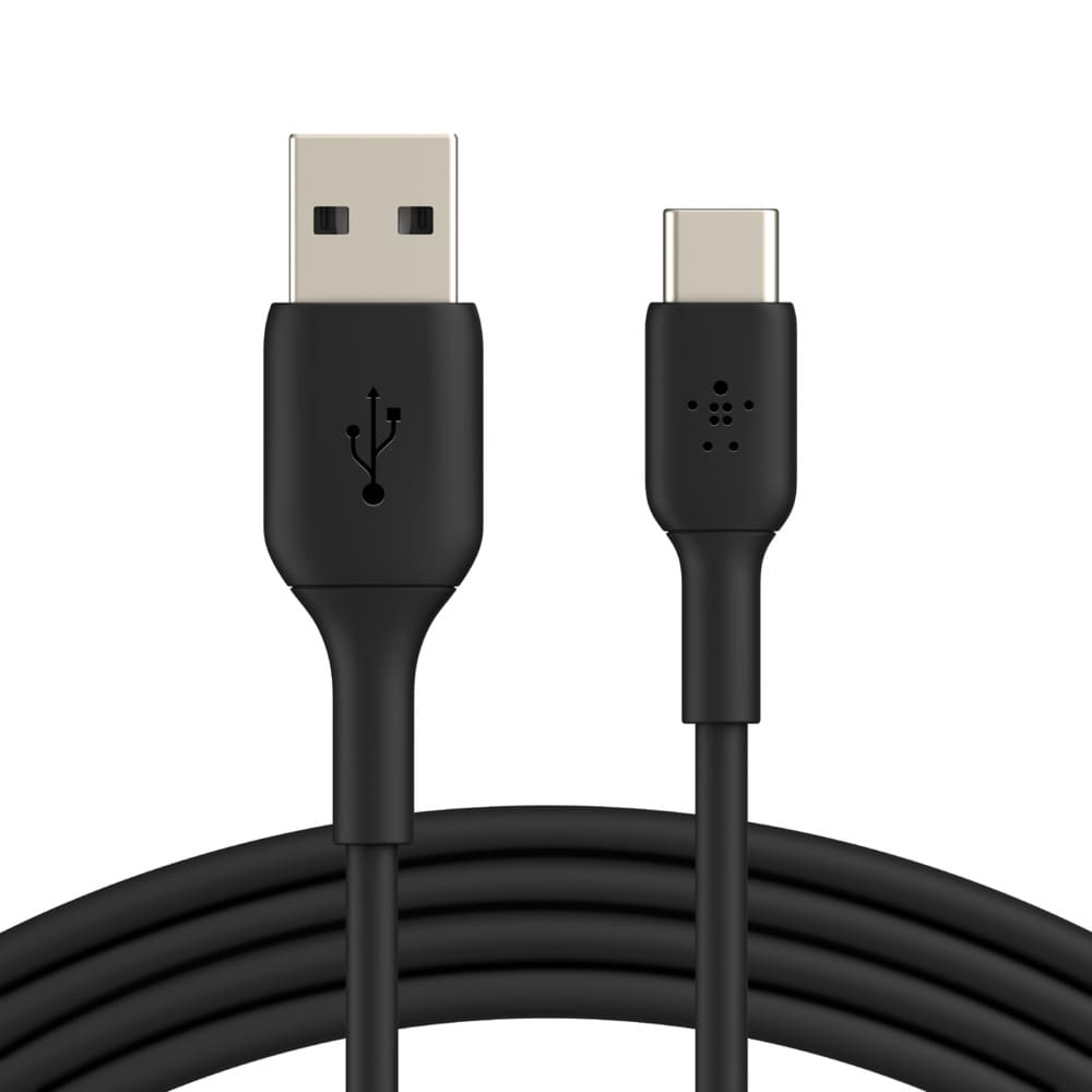 Фото — Кабель Belkin USB-A/USB-C, 3м, пластик, черный