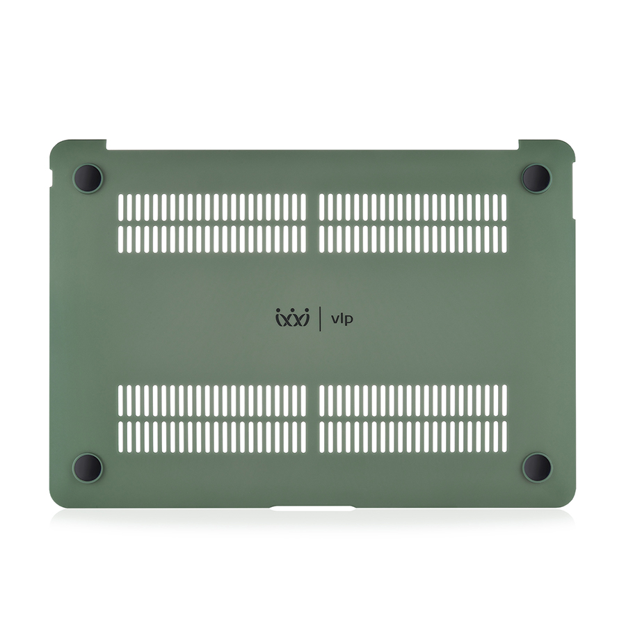 Чехол защитный VLP Plastic Case для MacBook Air 13'' 2020, темно-зеленый