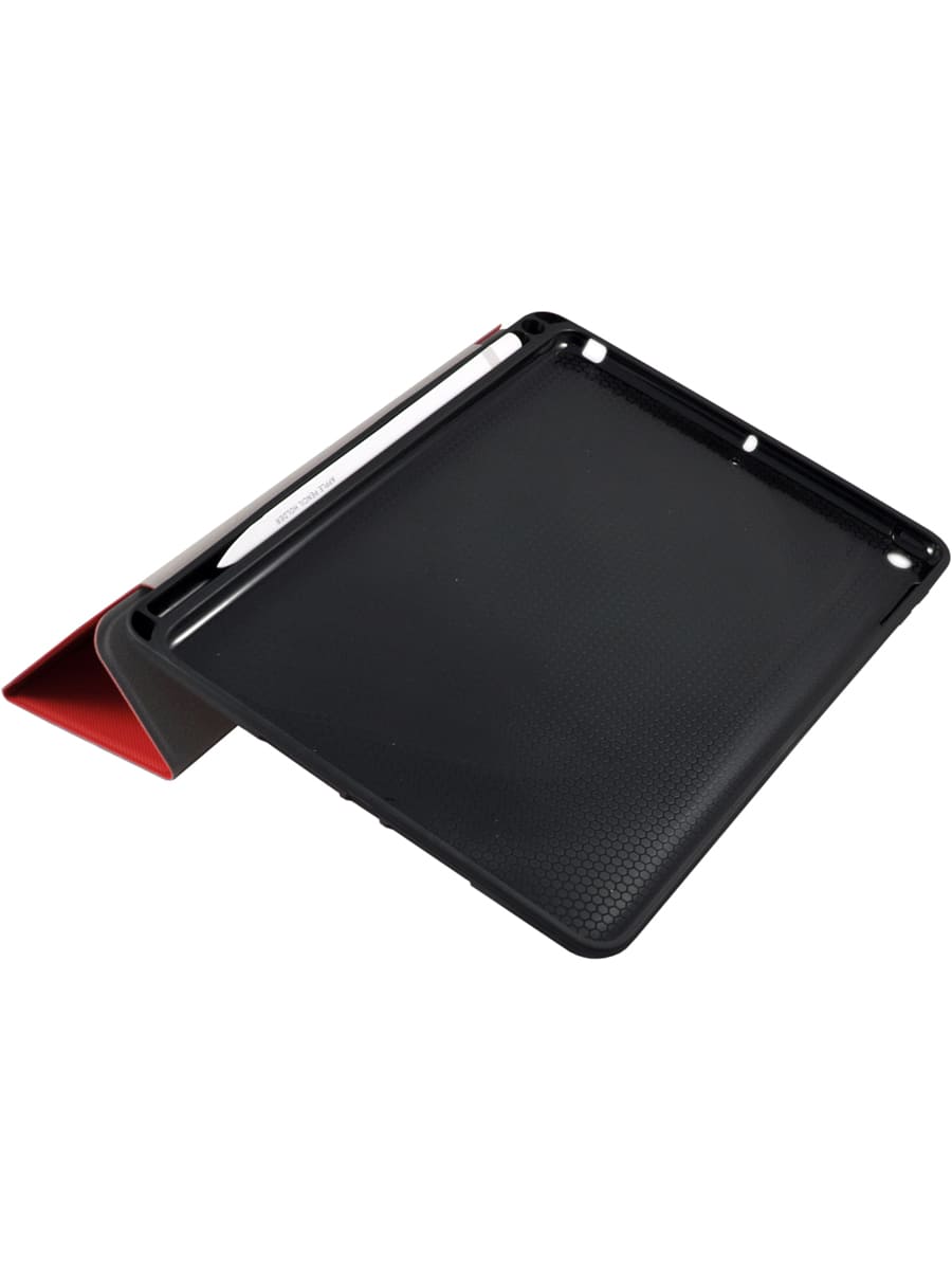 Фото — Чехол для планшета Uniq для iPad Air (2019) Transforma Rigor с отсеком для стилуса, красный