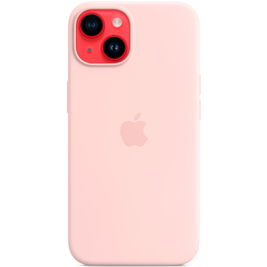 Фото — Чехол для смартфона iPhone 14 Silicone Case with MagSafe, лиловый