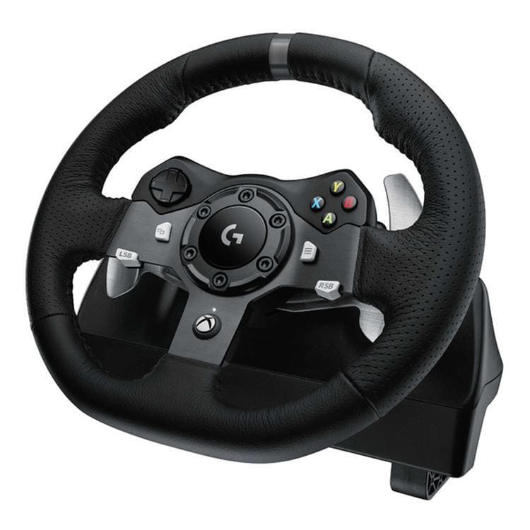 Фото — Игровой руль Logitech G920 Driving Force, черный