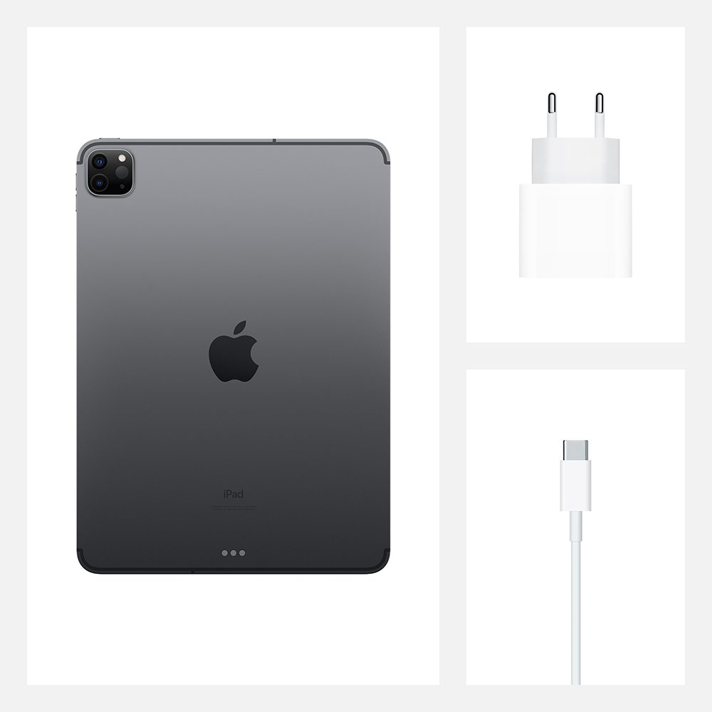 Apple iPad Pro (2020) 11&quot; Wi-Fi + Cellular 512 ГБ, «серый космос»