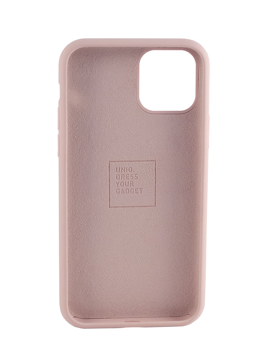 Фото — Чехол для смартфона Uniq для iPhone 11 Pro Max LINO, розовый