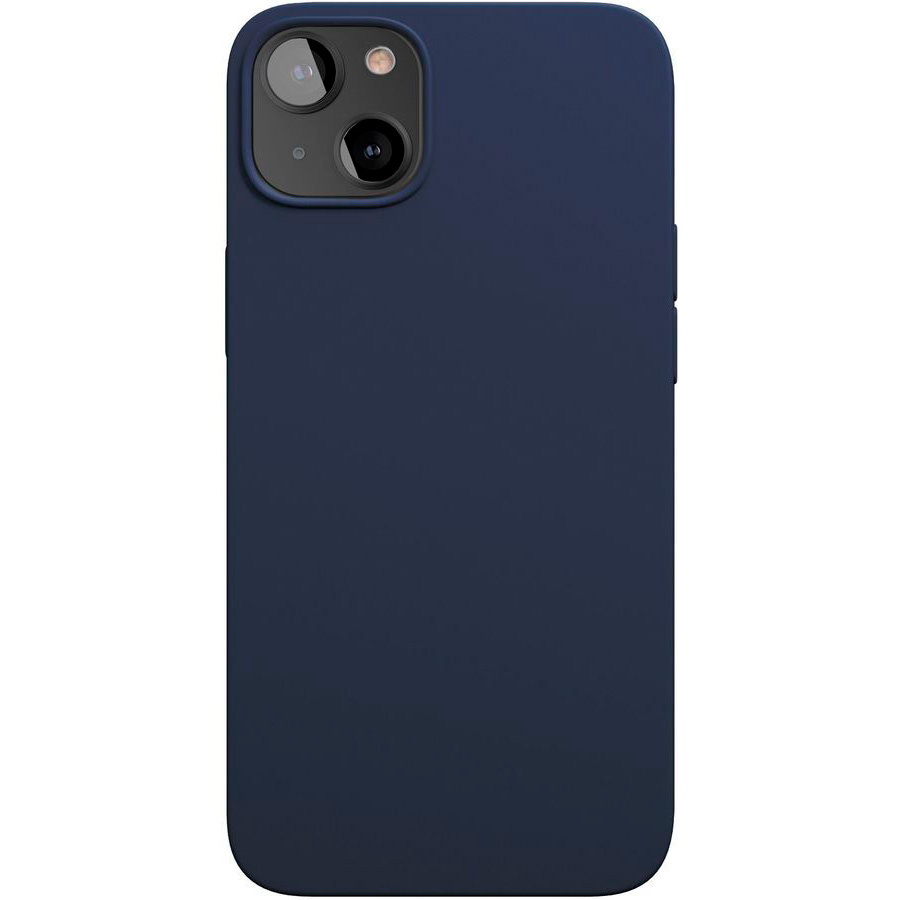 Фото — Чехол для смартфона vlp Silicone case для iPhone 13 Pro, «темно-синий»