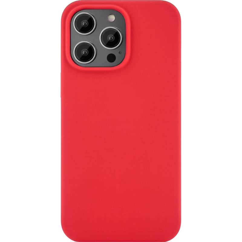 Фото — Чехол для смартфона Touch Mag Case, iPhone 14 Pro Max, силикон , софт-тач, красный