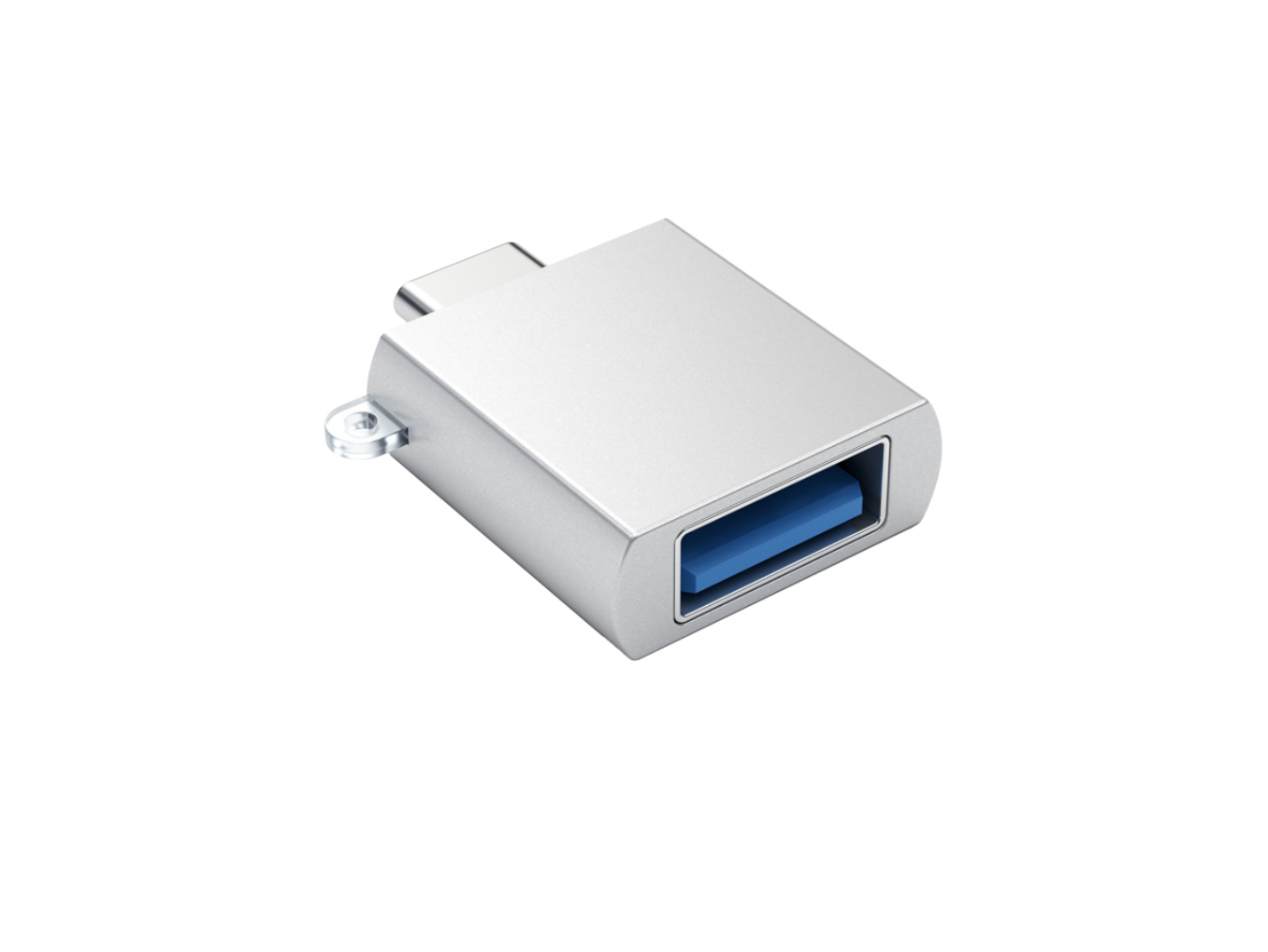 Адаптер Satechi USB-C - USB 3.0, серебристый