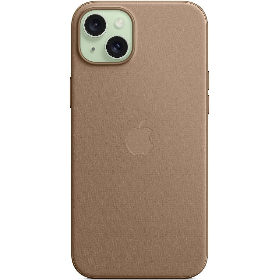 Фото — Чехол для смартфона iPhone 15 Plus FineWoven Case with MagSafe, Taupe